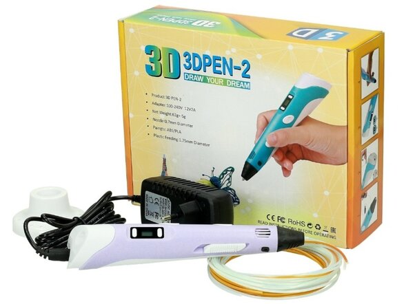 3D-Ручка 3D Pen-2 с LCD-дисплеем